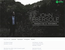 Tablet Screenshot of johnebersole.com
